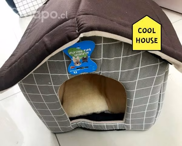 Casa acolchada + almohada para tu mascota