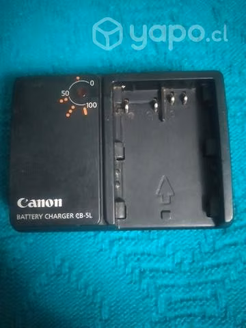 Canon cargador cb-5l ( 8.4 Volt-1.2 Amper) bateria