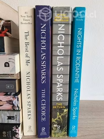 Colección de libros en inglés de Nicholas Sparks