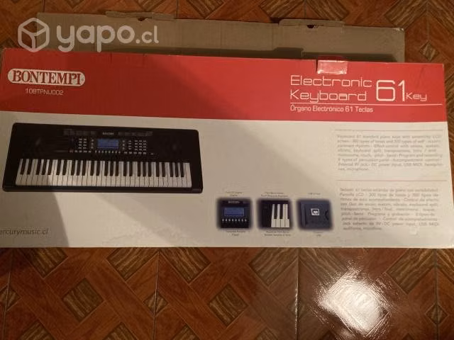 TECLADO BONTEMPI 61 teclas