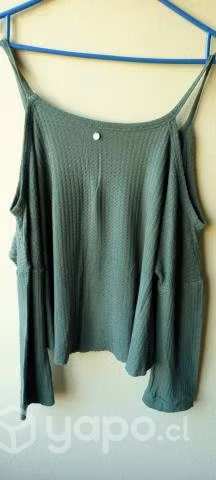 Polera otono/invierno sin hombros