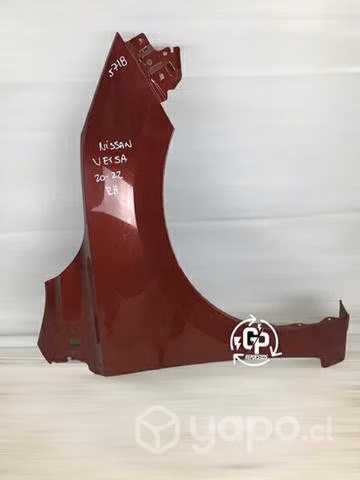 Tapabarro rh Nissan versa 2020-2022