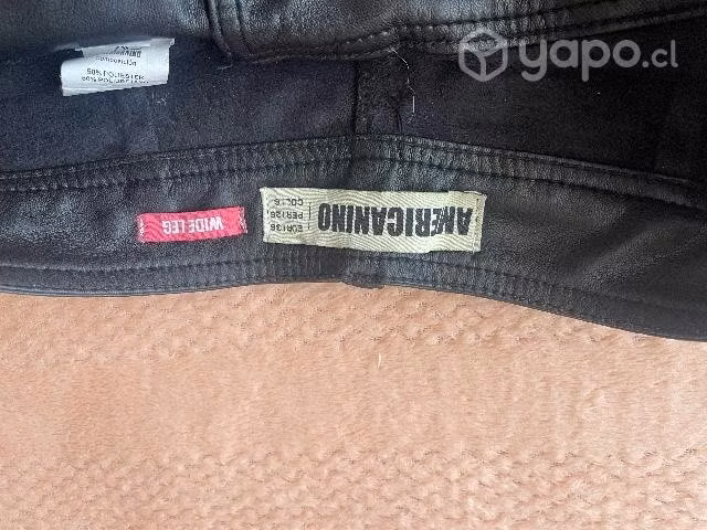 Pantalones cuero/ eco cuero