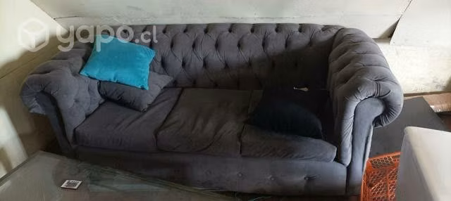 Los 2 sofa y la mesa de centro