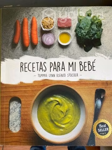 Libro recetas para mi bebe