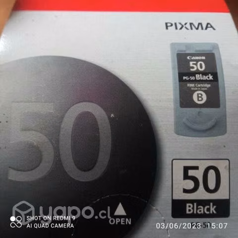 Tintas canon 50 y 51 originales