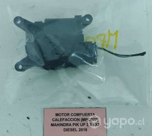 Motor Compuerta Calefaccion (MPQ077) Mahindra 2018