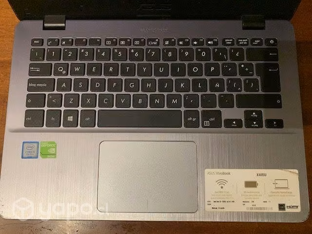 Asus VivoBook Intel I5, SSD, 8g Ram, año 2018 - Imagen 2