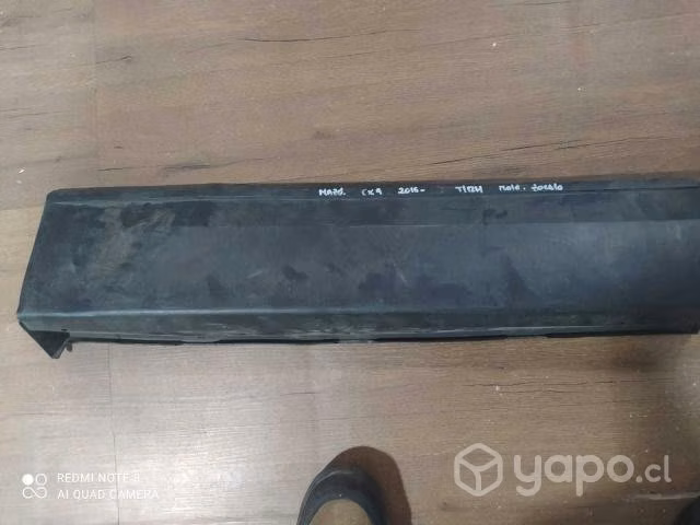 Mazda cx9 2016 moodura dr puerta trasera derecha