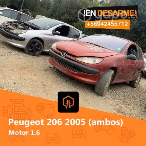 Silenciador peugeot 206 2005