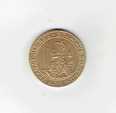 Moneda De Oro De Inglaterra, 1643, Rey Carlos I