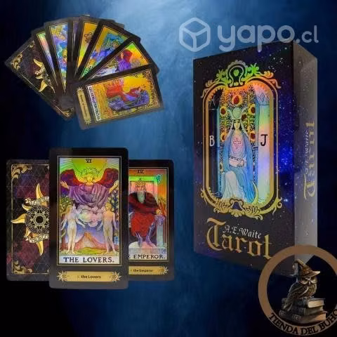 Tarot holográfico rider waite + manual pdf