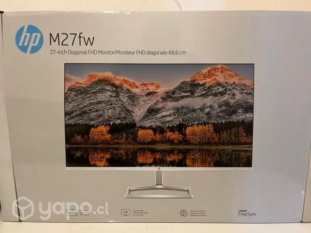 Monitor HP 27" y Parlantes Mackie - Imagen 5