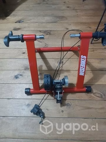 Prácticamente nuevo rodillo de ciclismo