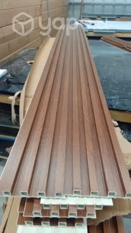 WPC Panel de Madera Plástica Plastic Wood Decorati