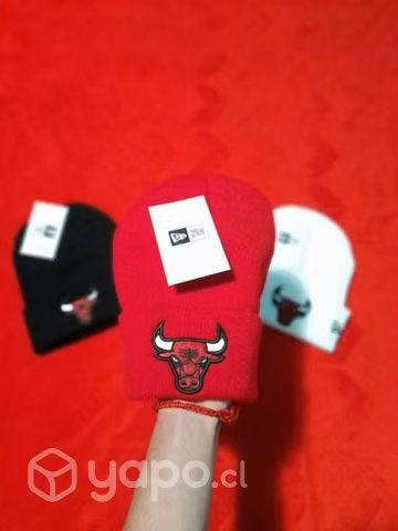Gorro de lana Chicago bulls rojo