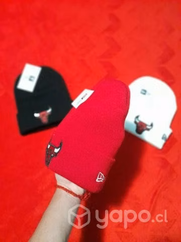 Gorro de lana Chicago bulls rojo - Imagen 5