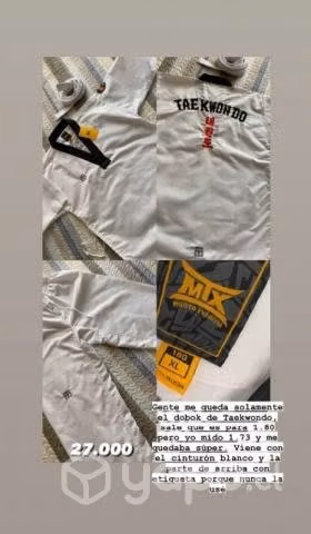 Traje taekwondo