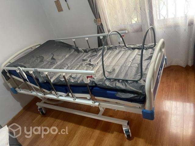 Cama Clínica + colchón clinico+ colchón antiescara - Imagen 3
