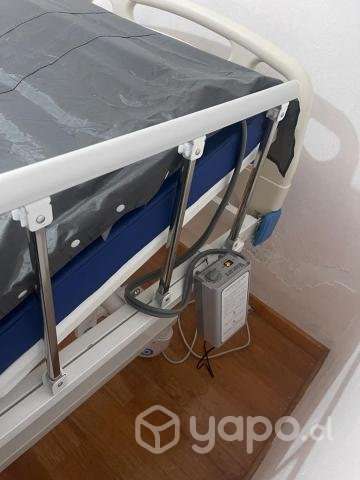Cama Clínica + colchón clinico+ colchón antiescara - Imagen 2