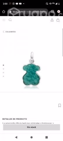 Colgante Tous oso original