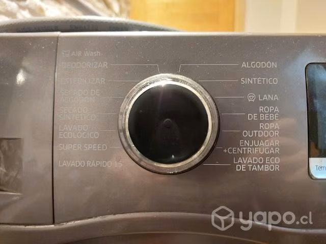 Lavadora y Secadora Samsung, modelo WD10J6410AX/ZS