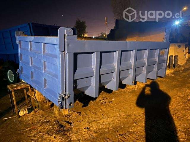 Caja tolva 14 cubos yurmar con sobre chassis - Imagen 3