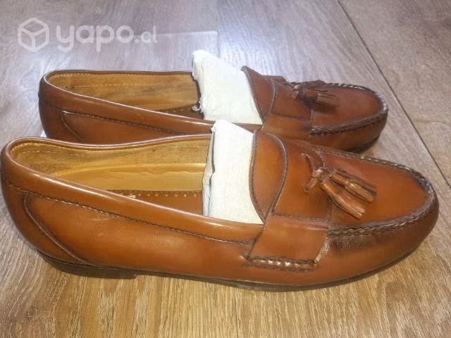 Mocasines Café Johnson Muphy Cuero Oveja