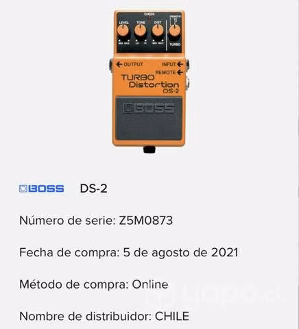 Boss DS-2 Turbo Distortion - Imagen 4