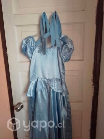 Disfraz cenicienta talla 8