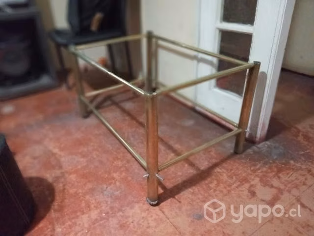 Marco de bronce para mesa de centro de mesa