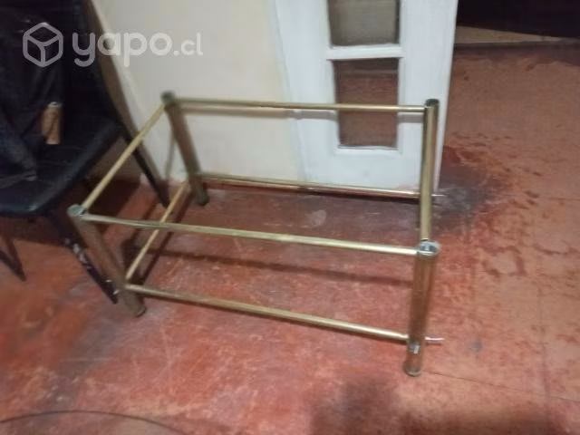 Marco de bronce para mesa de centro de mesa