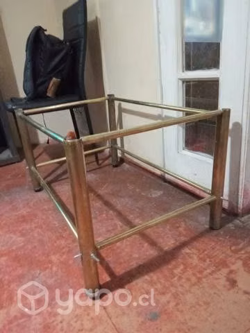 Marco de bronce para mesa de centro de mesa