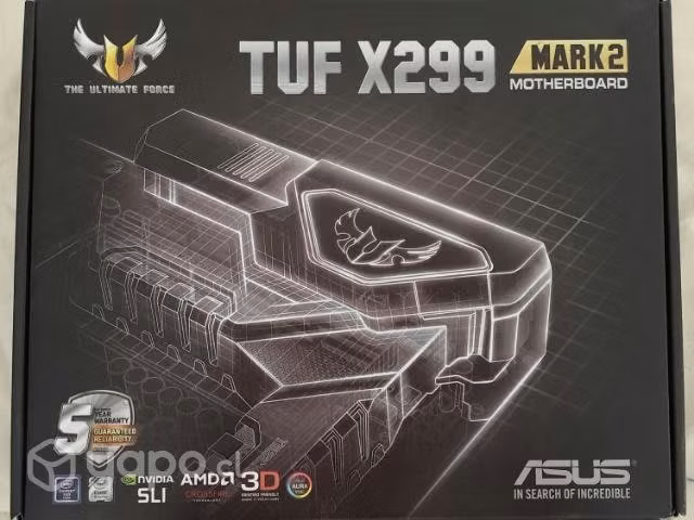 Placa madre Asus TUF X299 + Intel Core i9 7900x