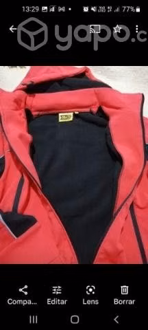 Chaqueta engomado térmica sur austral