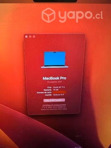 Macbook Pro M1Pro 14