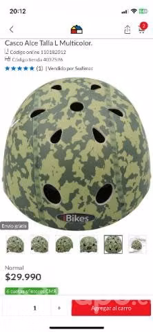 Casco Bicicleta IBIKES nuevo