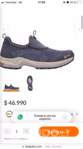 Zapatillas lippi originales nuevas