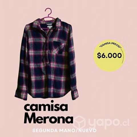 Camisas franela Mujer