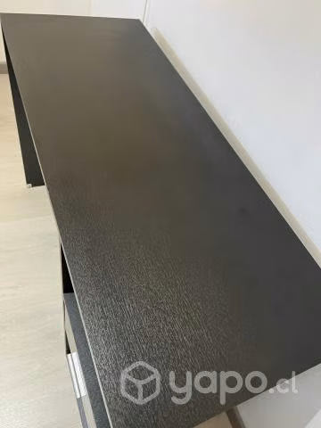 Escritorio Negro con una gaveta - Imagen 5