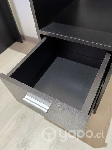 Escritorio Negro con una gaveta - Imagen 3