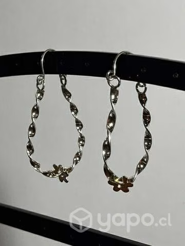 Aros de plata mujer