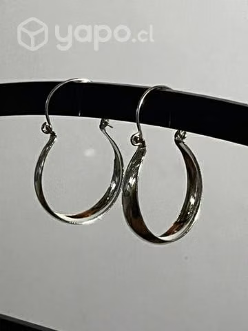 Aros de plata mujer