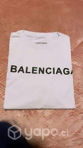 Polera blanca talla M