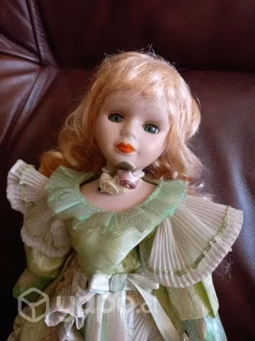 Muñeca Porcelana Antigua - Imagen 2
