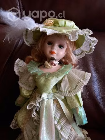 Muñeca Porcelana Antigua - Imagen 3
