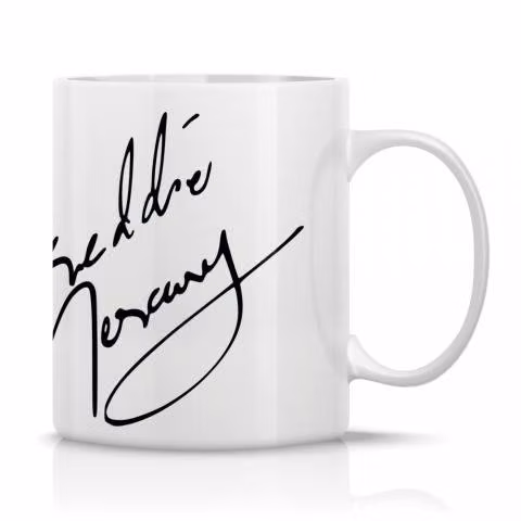 Taza/Tazon/Mug Firma De Freddie Mercury 211