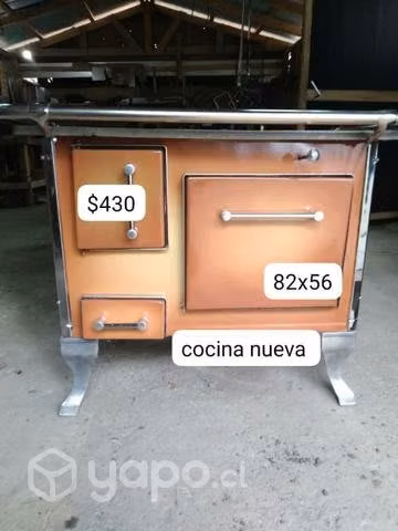 Cocina a leña