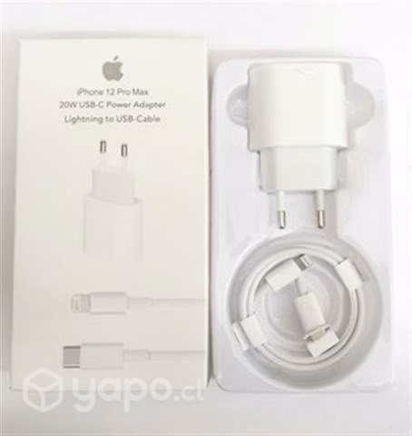 Cargador IPhone 20W USB-C SE 11-12-13-14 pro max