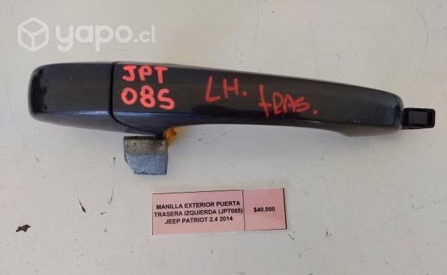 Manilla Exterior Pta tra izq (JPT085) Jeep Patriot